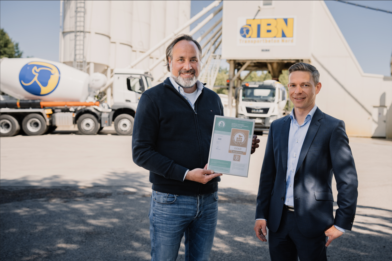 Transportbeton Nord zertifiziert 15 Werke auf einen Streich