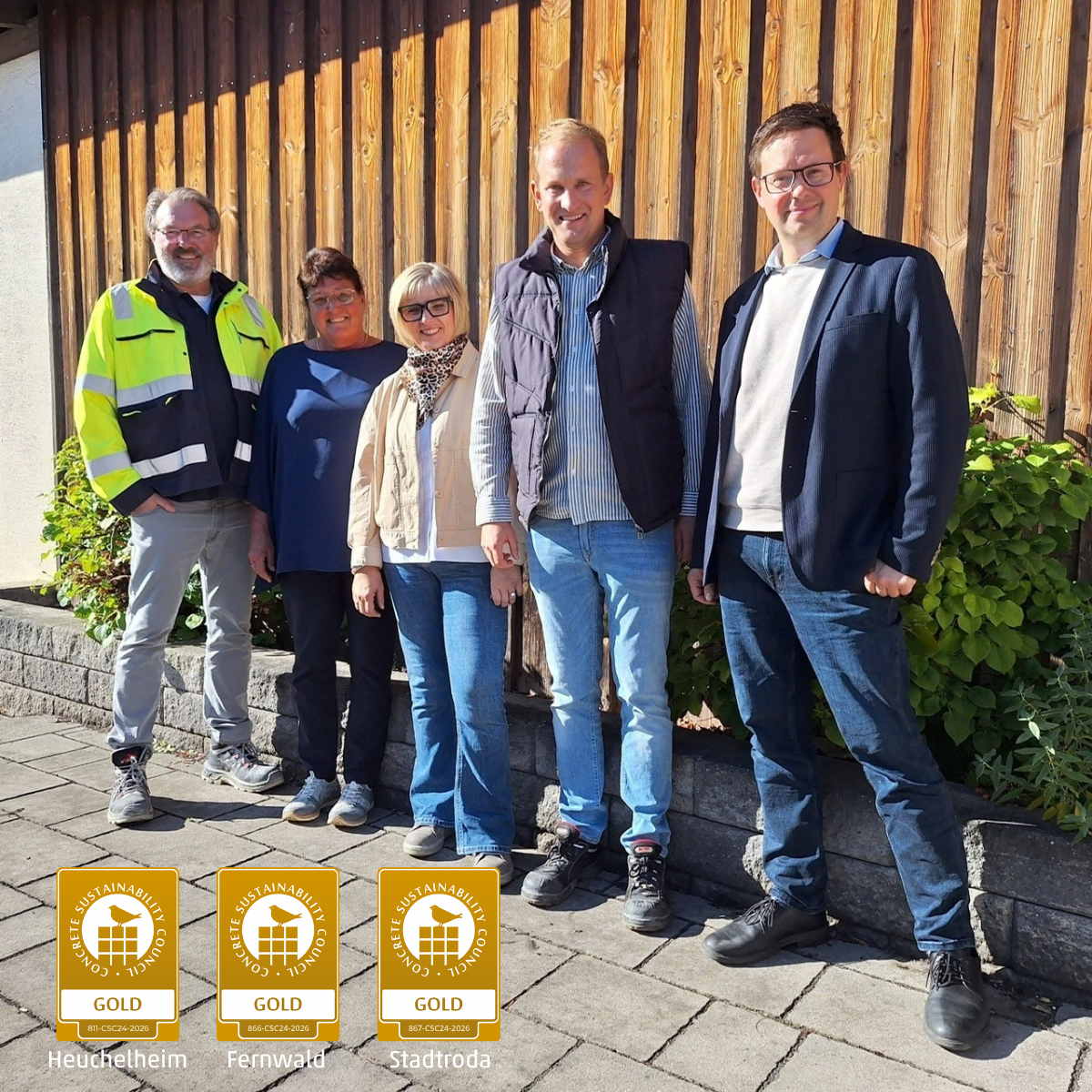 Featured image for “CSC-Zertifizierung Gold für alle Rinn Standorte bestätigt”